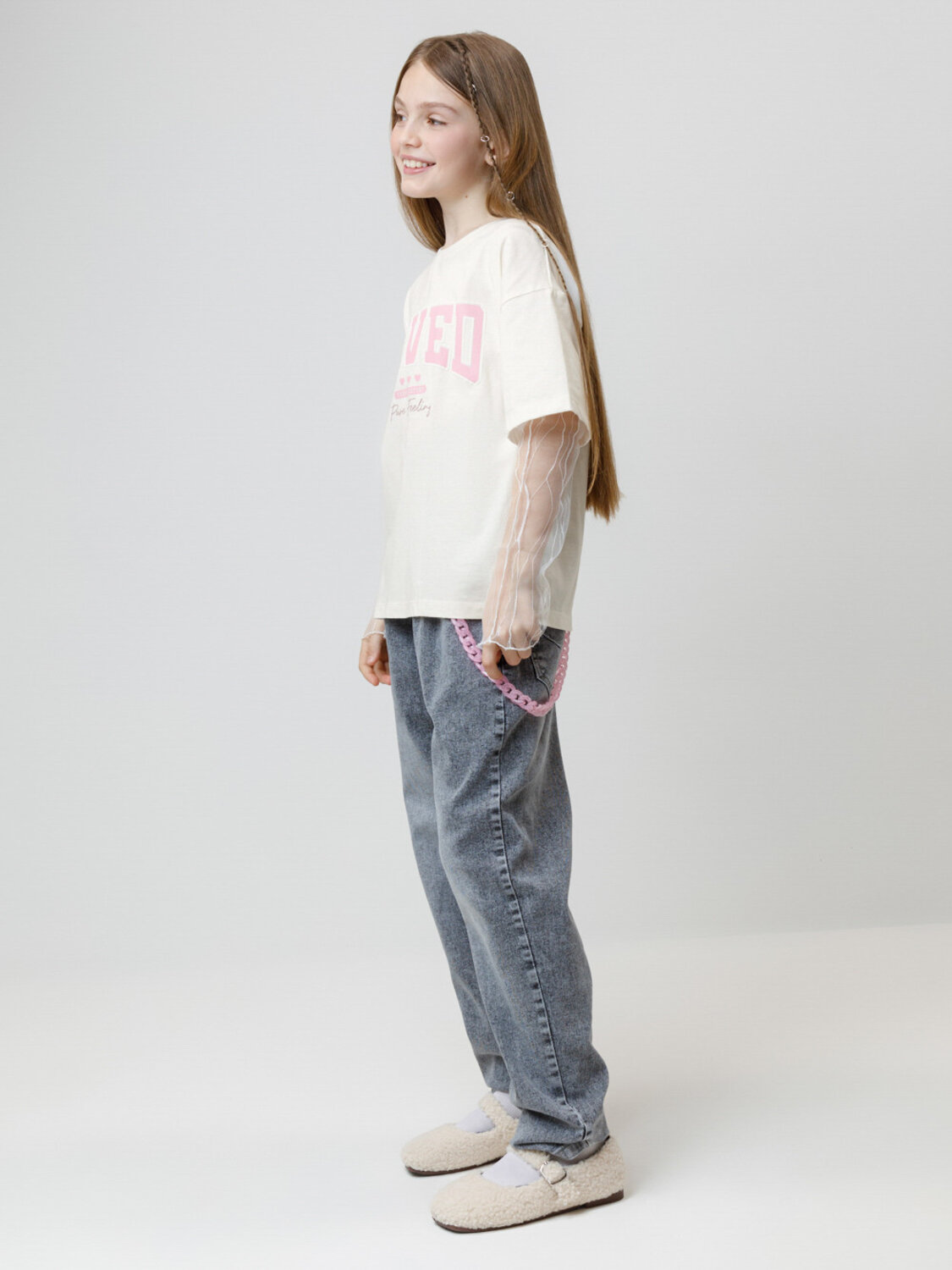 CROCKID Футболка 571226 КР 302838 светло-розовый