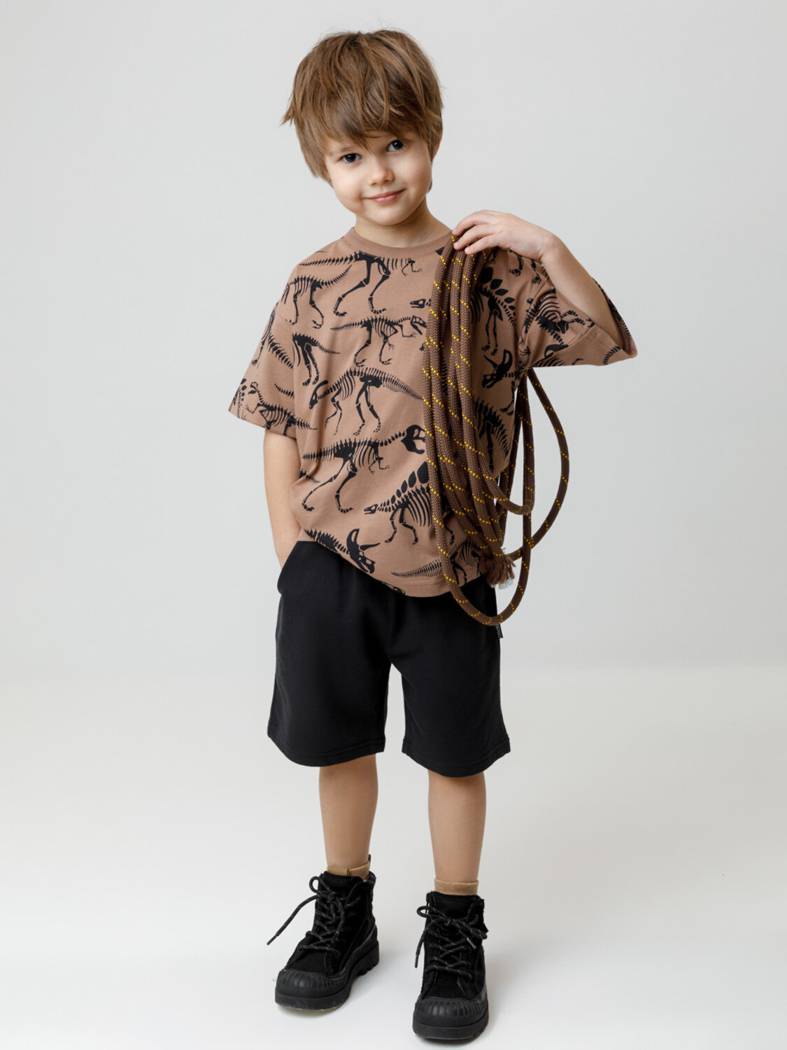 CROCKID Футболка 571233 КР 302852 кофейный