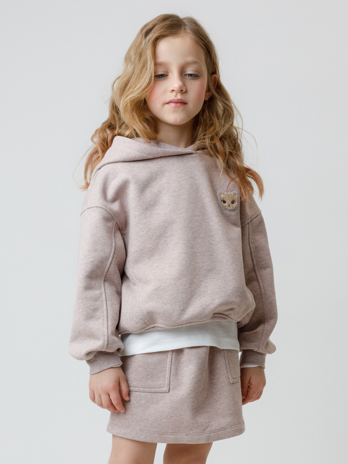 CROCKID Худи 571255 КР 302811 кофейный