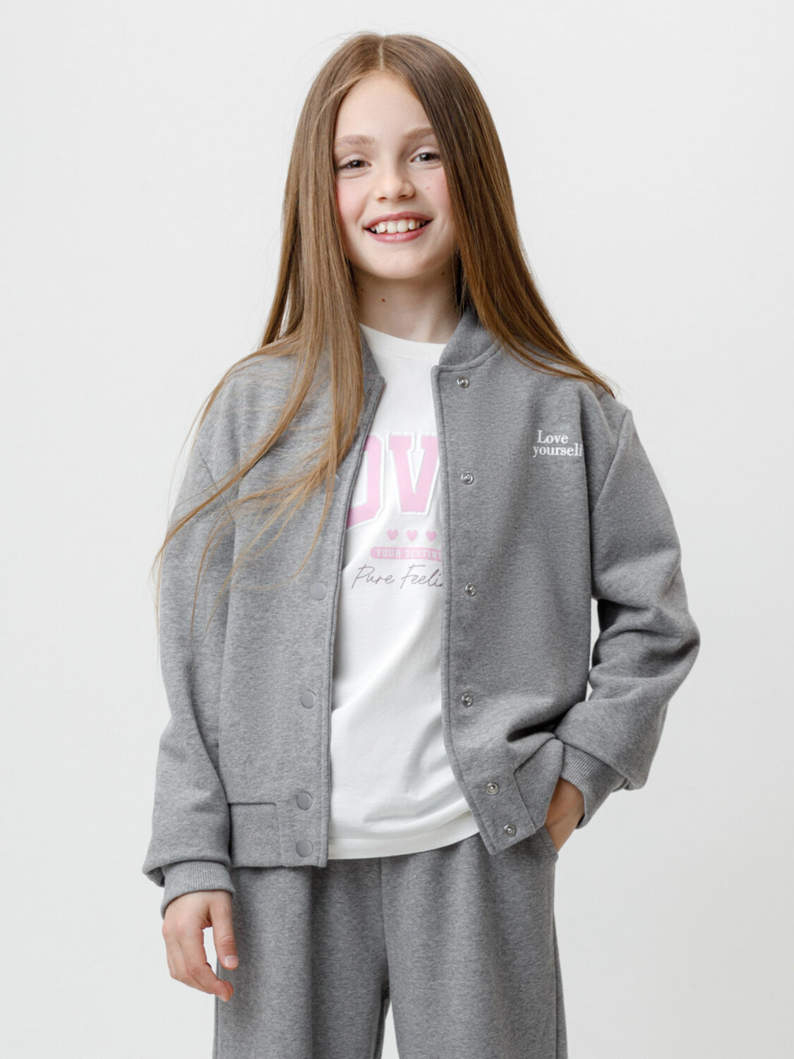 CROCKID Бомбер 571259 КР 302836 серый