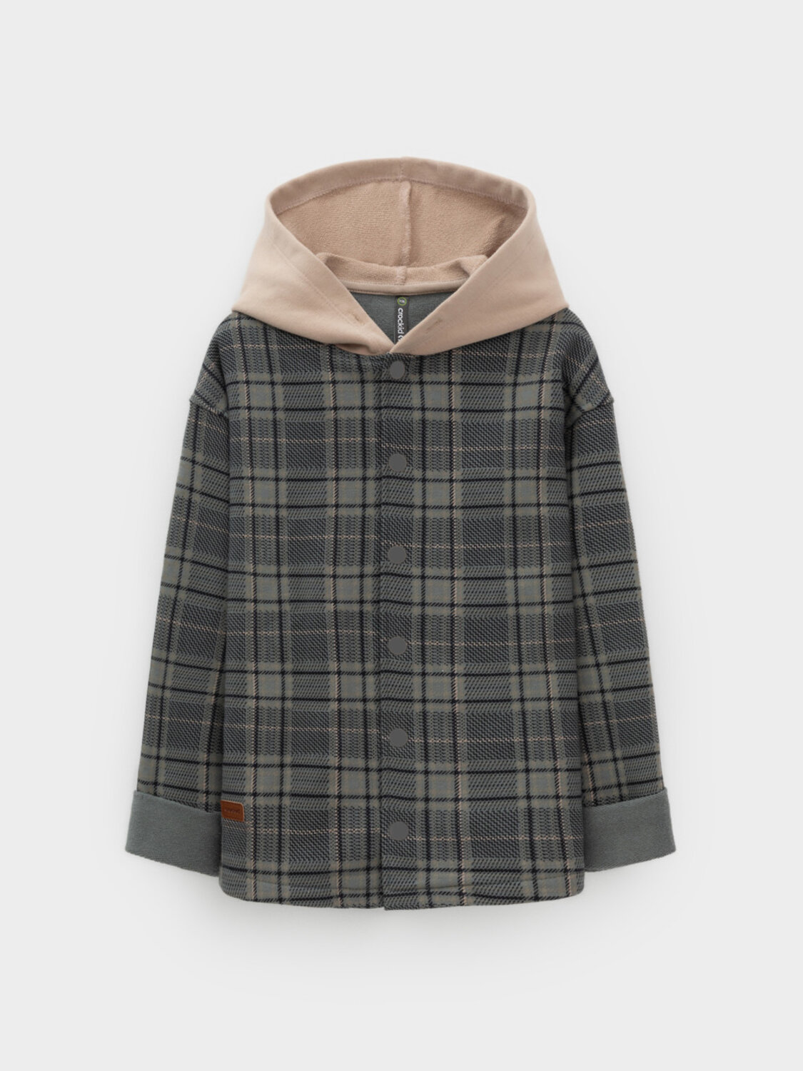 CROCKID Рубашка 571263 КР 302780 зеленый