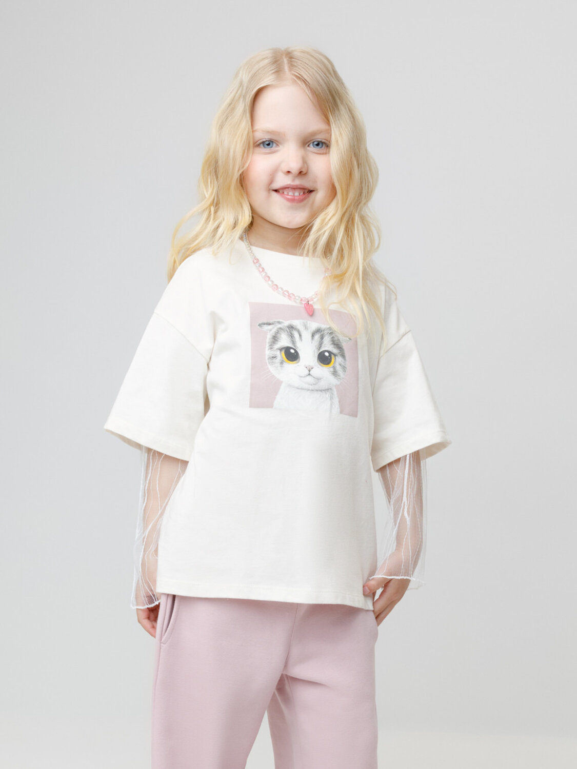 CROCKID Футболка 571272 КР 302835 светло-розовый