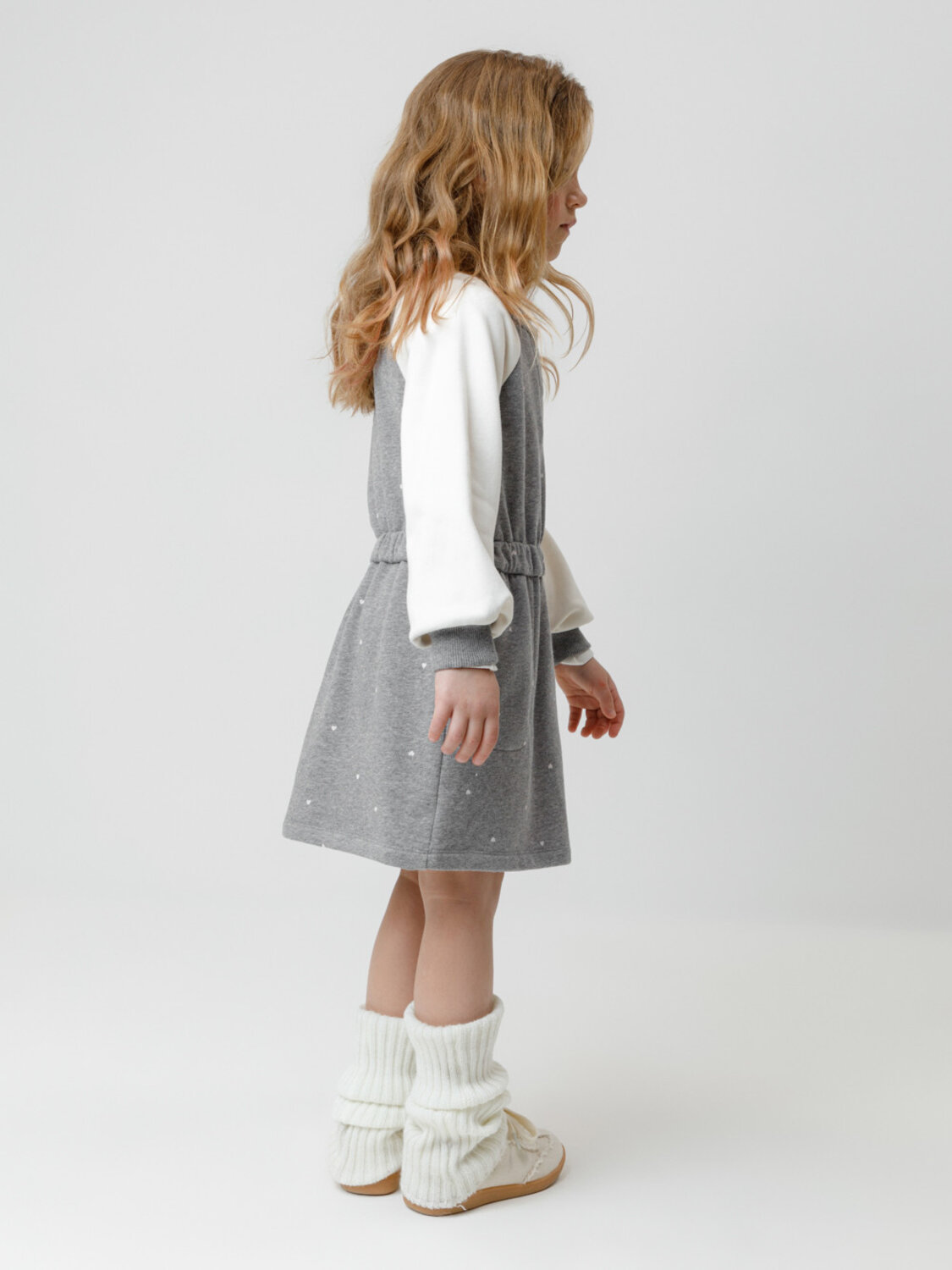 CROCKID Платье 571281 КР 5946 серый