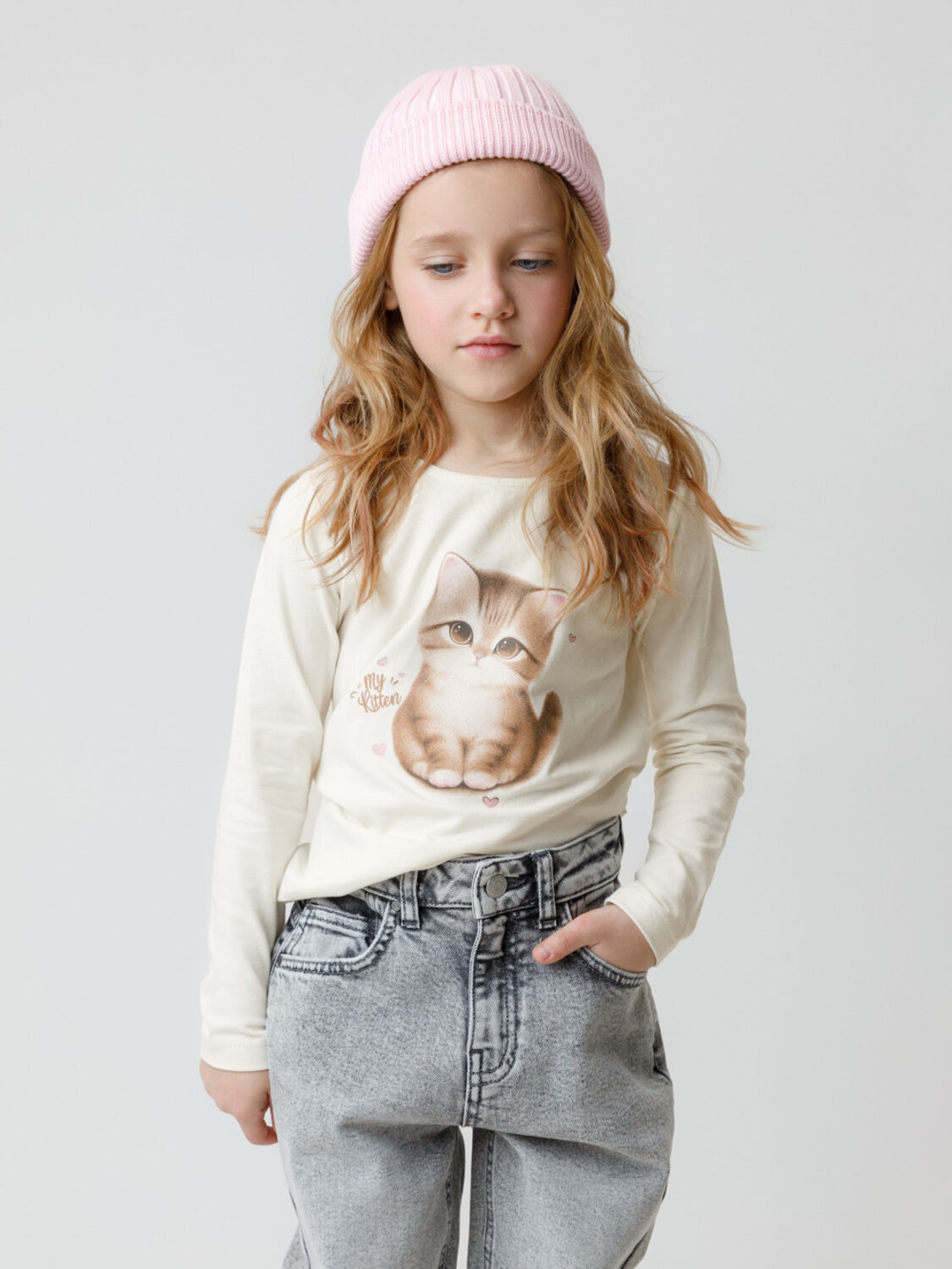 CROCKID Лонгслив 571292 КР 302831 светло-розовый