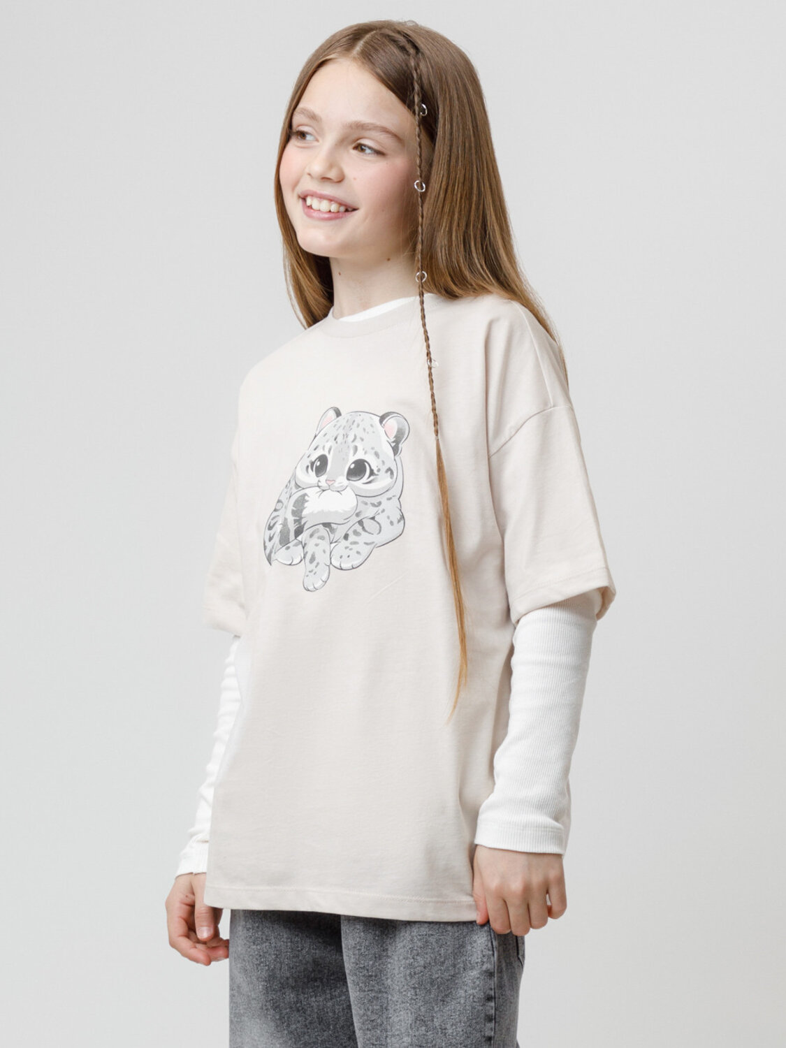 CROCKID Футболка 571302 КР 302871 бежевый