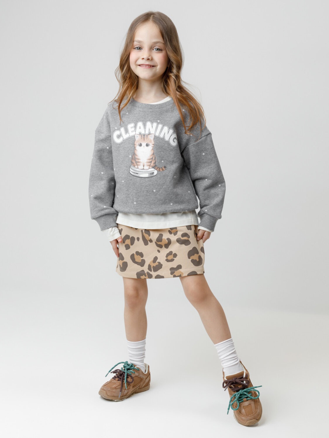 CROCKID Юбка 571312 КР 7154 бежевый