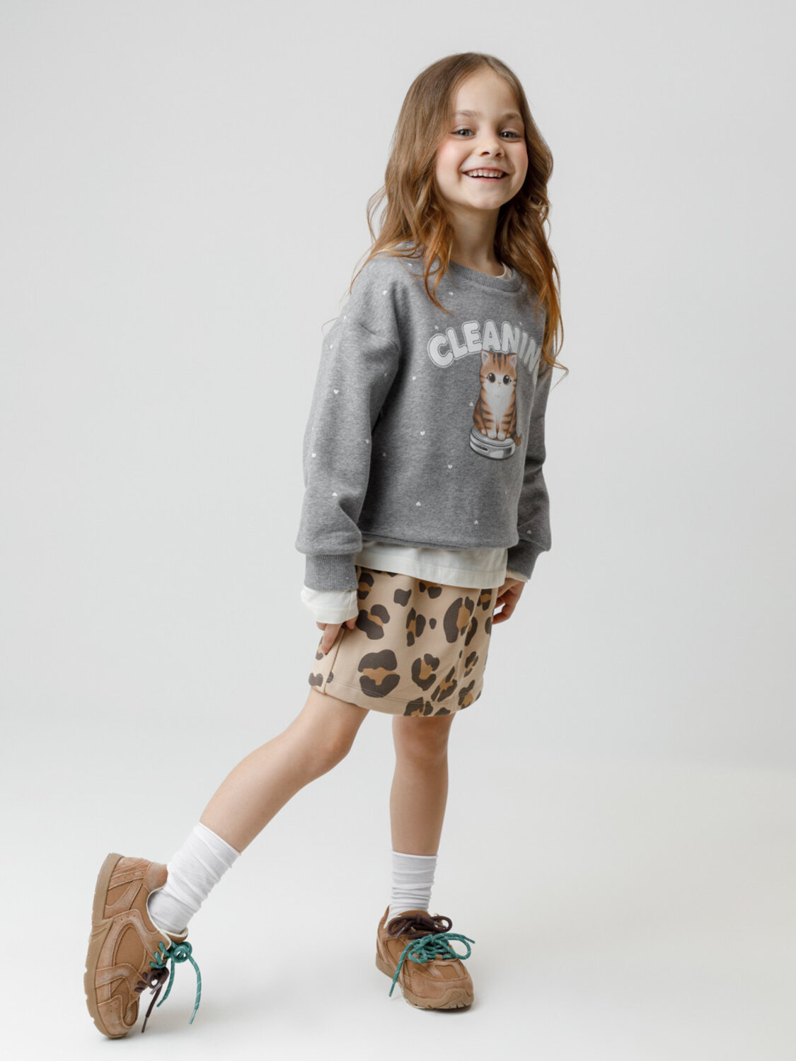 CROCKID Юбка 571312 КР 7154 бежевый