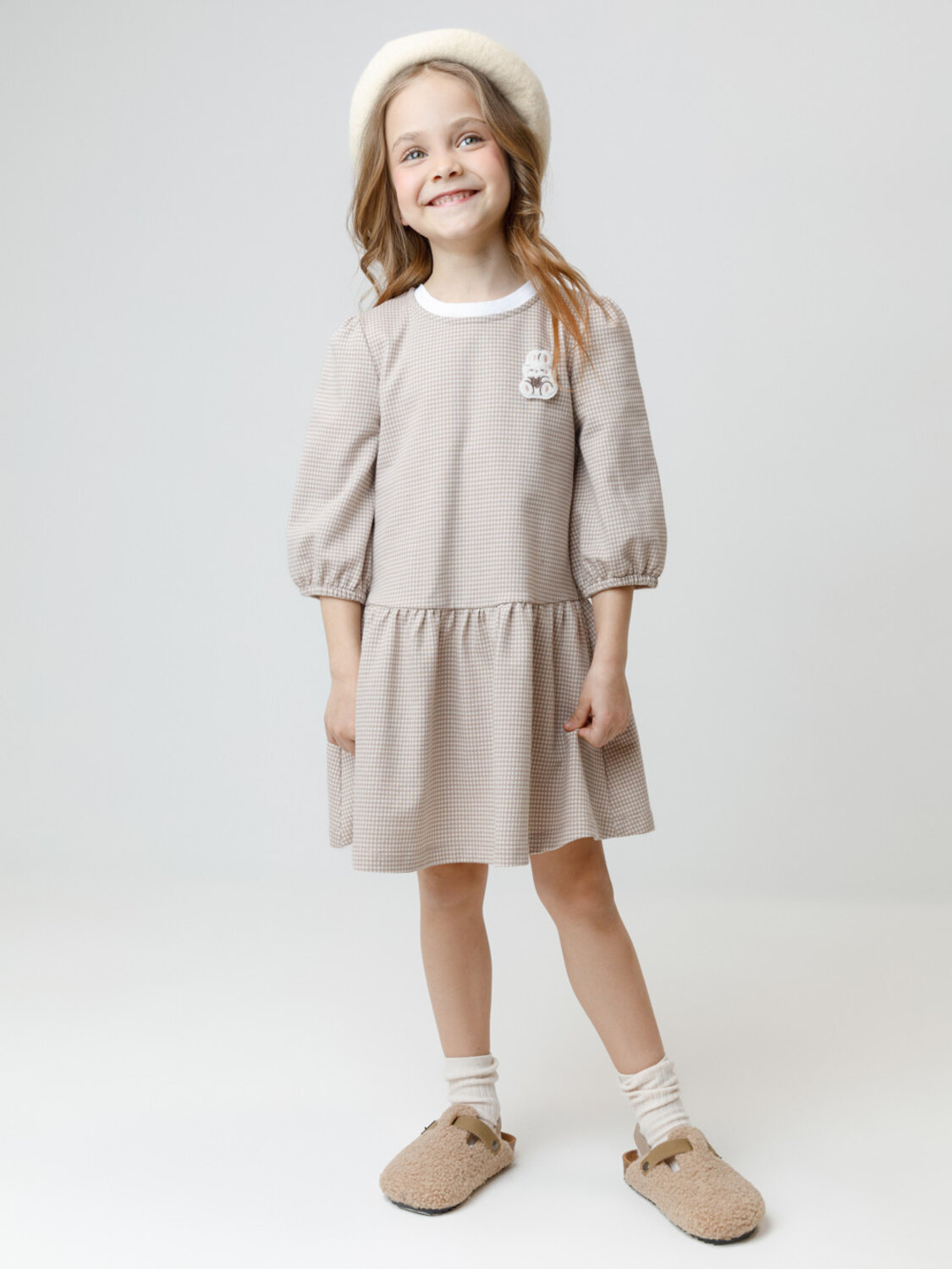 CROCKID Платье 571332 КР 5827 бежевый