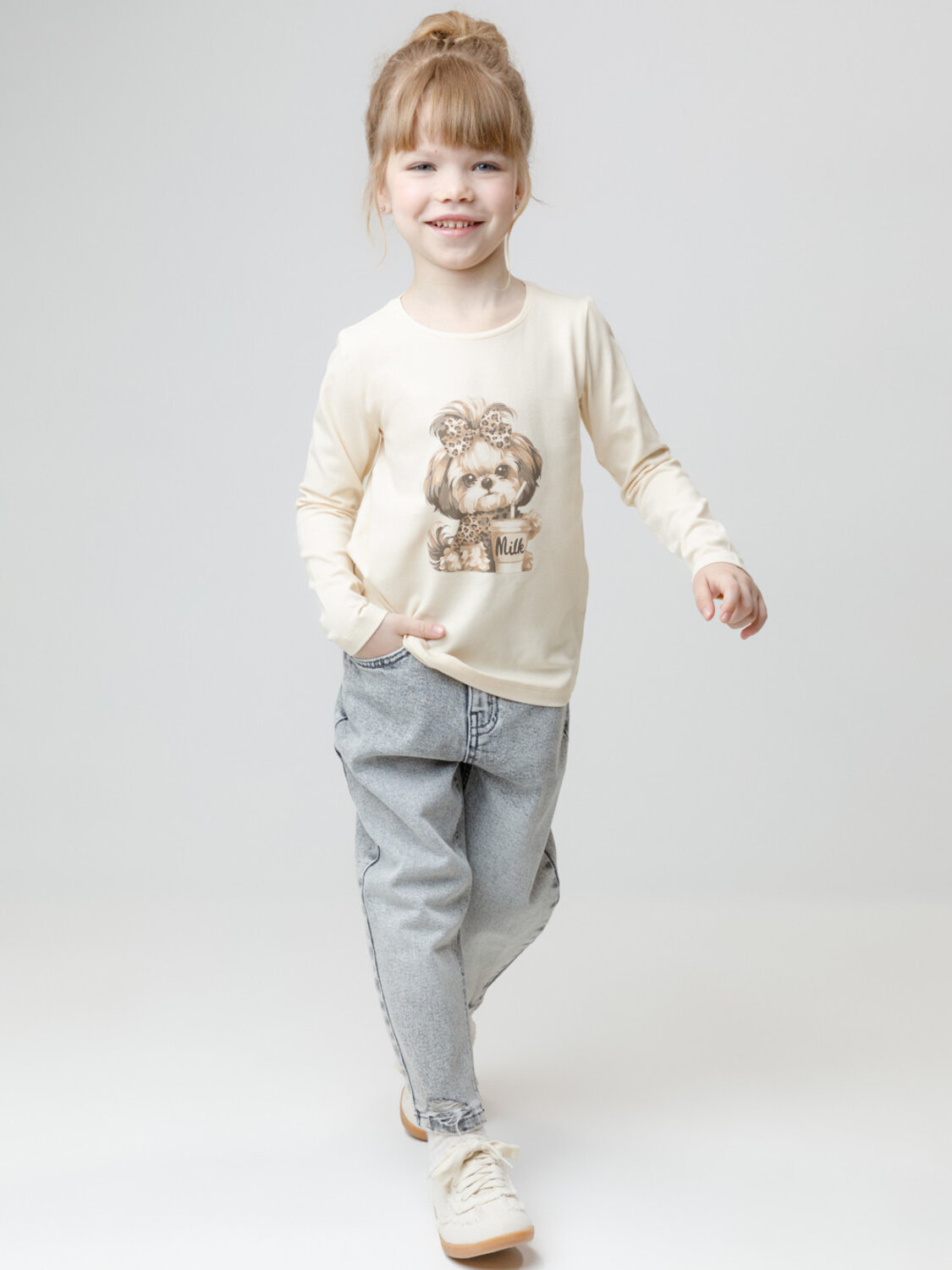 CROCKID Лонгслив 571334 КР 302831 сахар