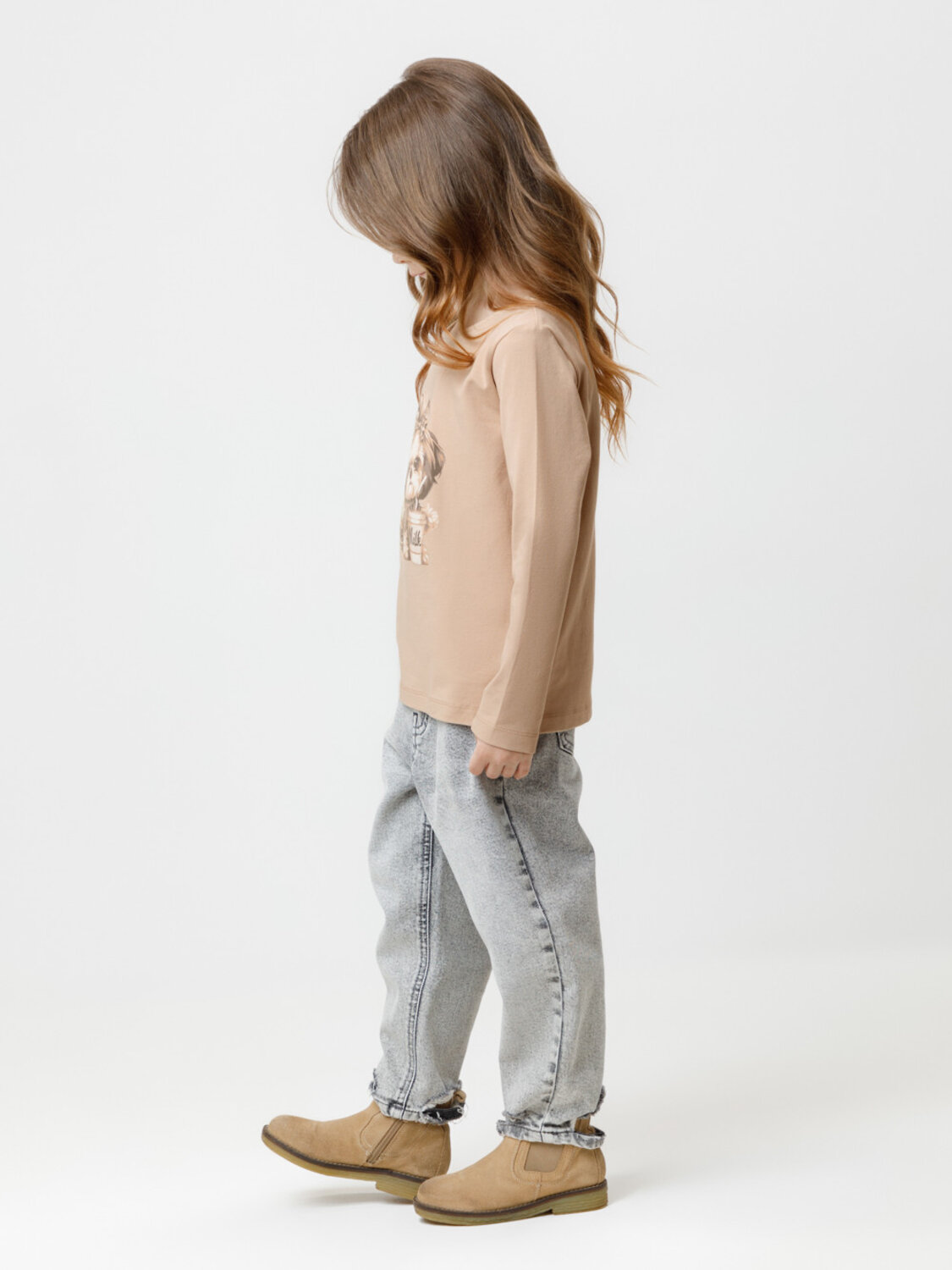 CROCKID Лонгслив 571335 КР 302831 бежевый