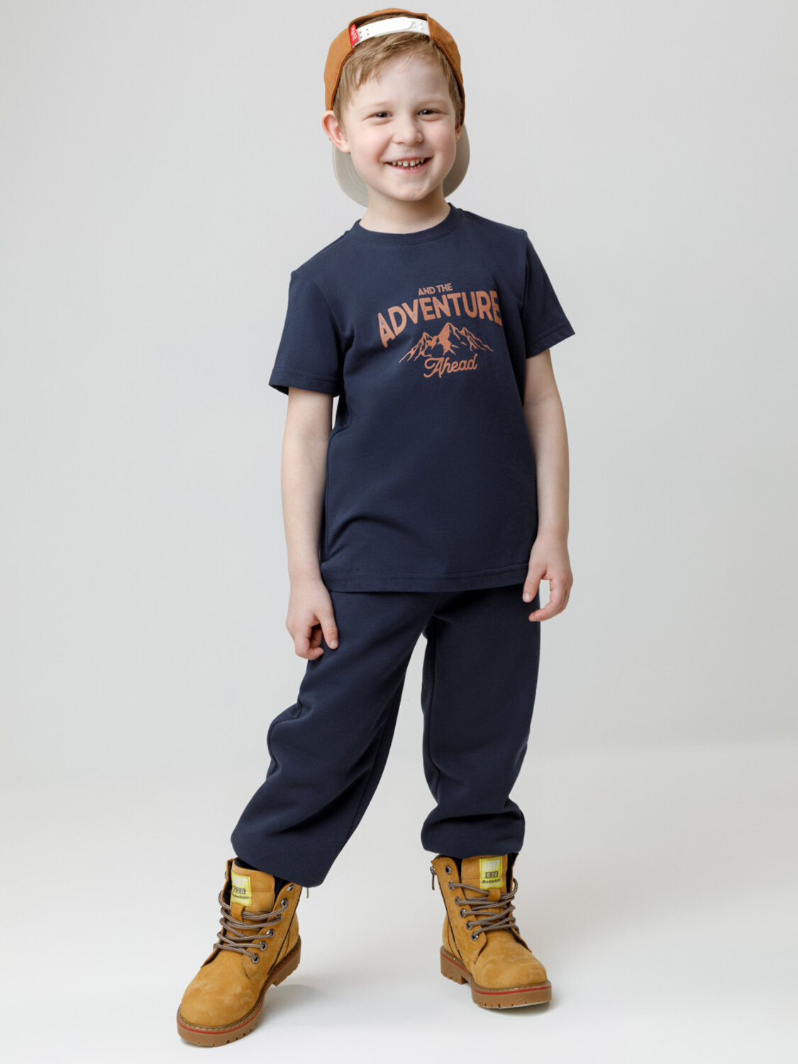 CROCKID Футболка 571388 КР 302797 темно-синий