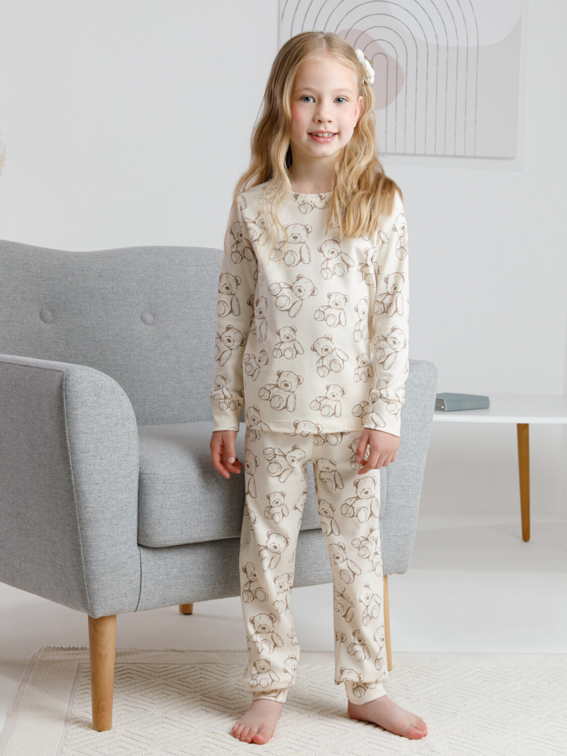 CROCKID Пижама 571391 К 1552 светло-бежевый