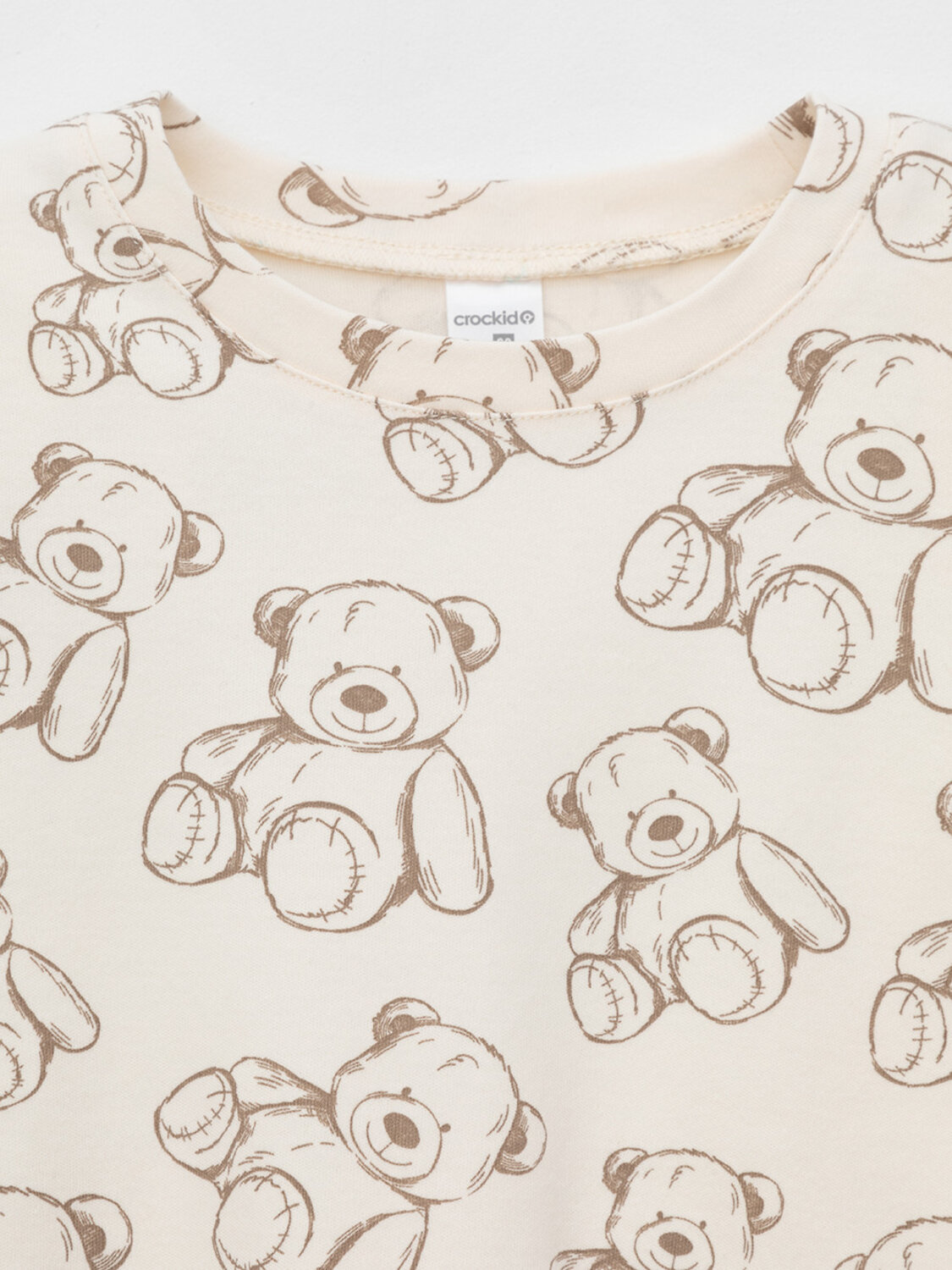 CROCKID Пижама 571391 К 1552 светло-бежевый