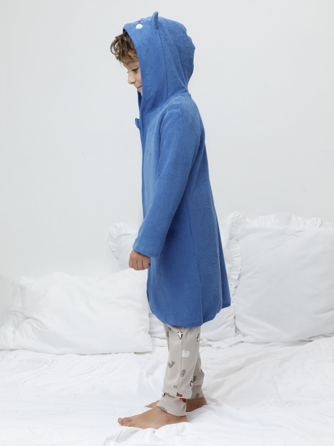 CROCKID Халат 571396 К 5801 синий