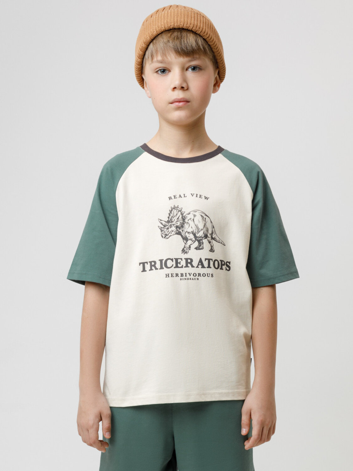 CROCKID Футболка 571411 КР 302849 бежевый