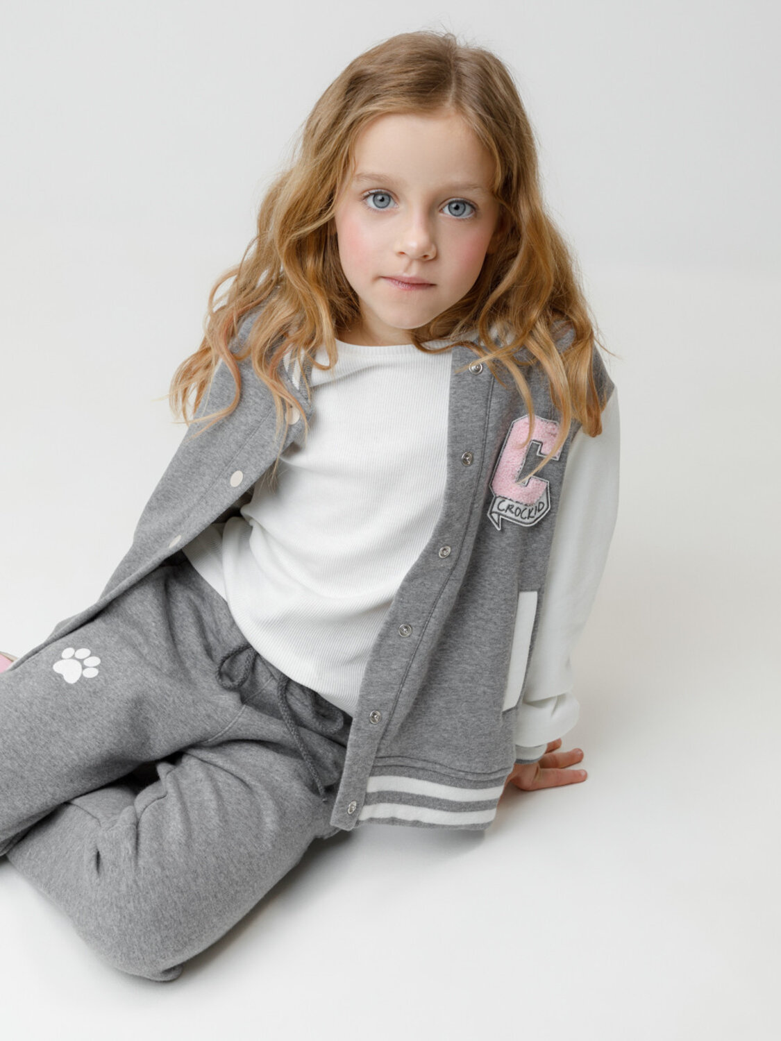 CROCKID Бомбер 571412 КР 302833 серый