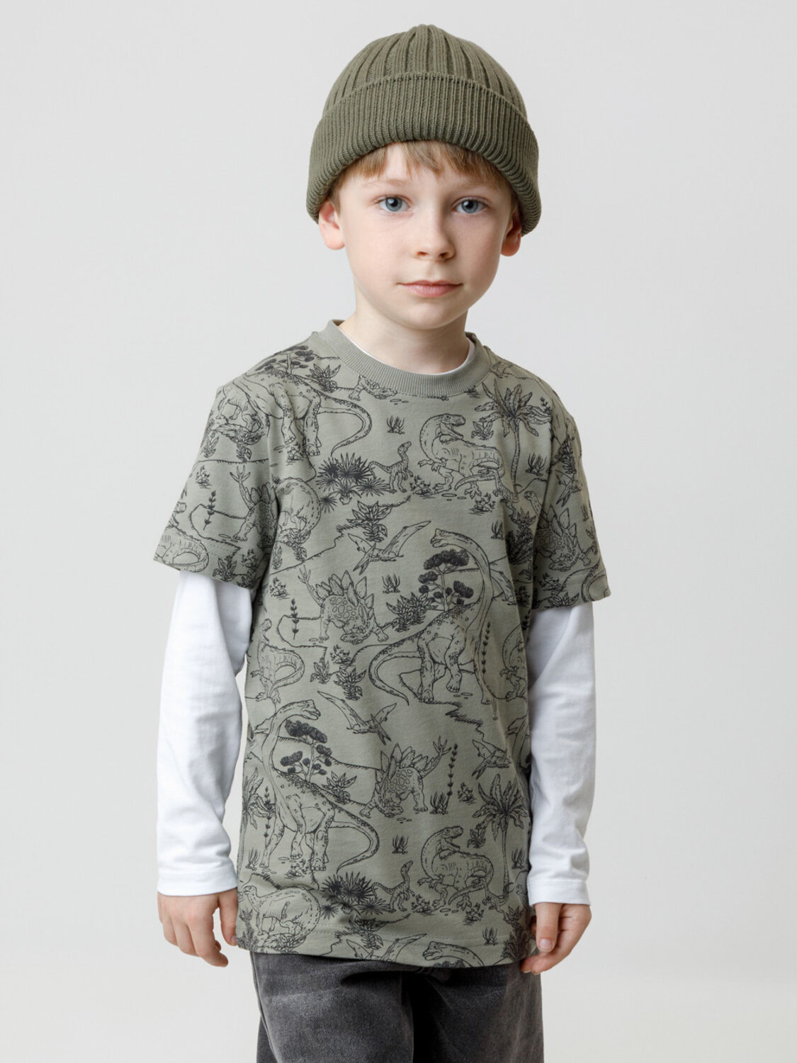 CROCKID Футболка 571420 КР 302594 хаки