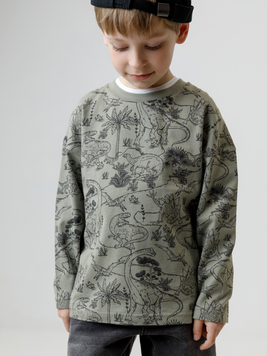 CROCKID Лонгслив 571421 КР 302273 хаки