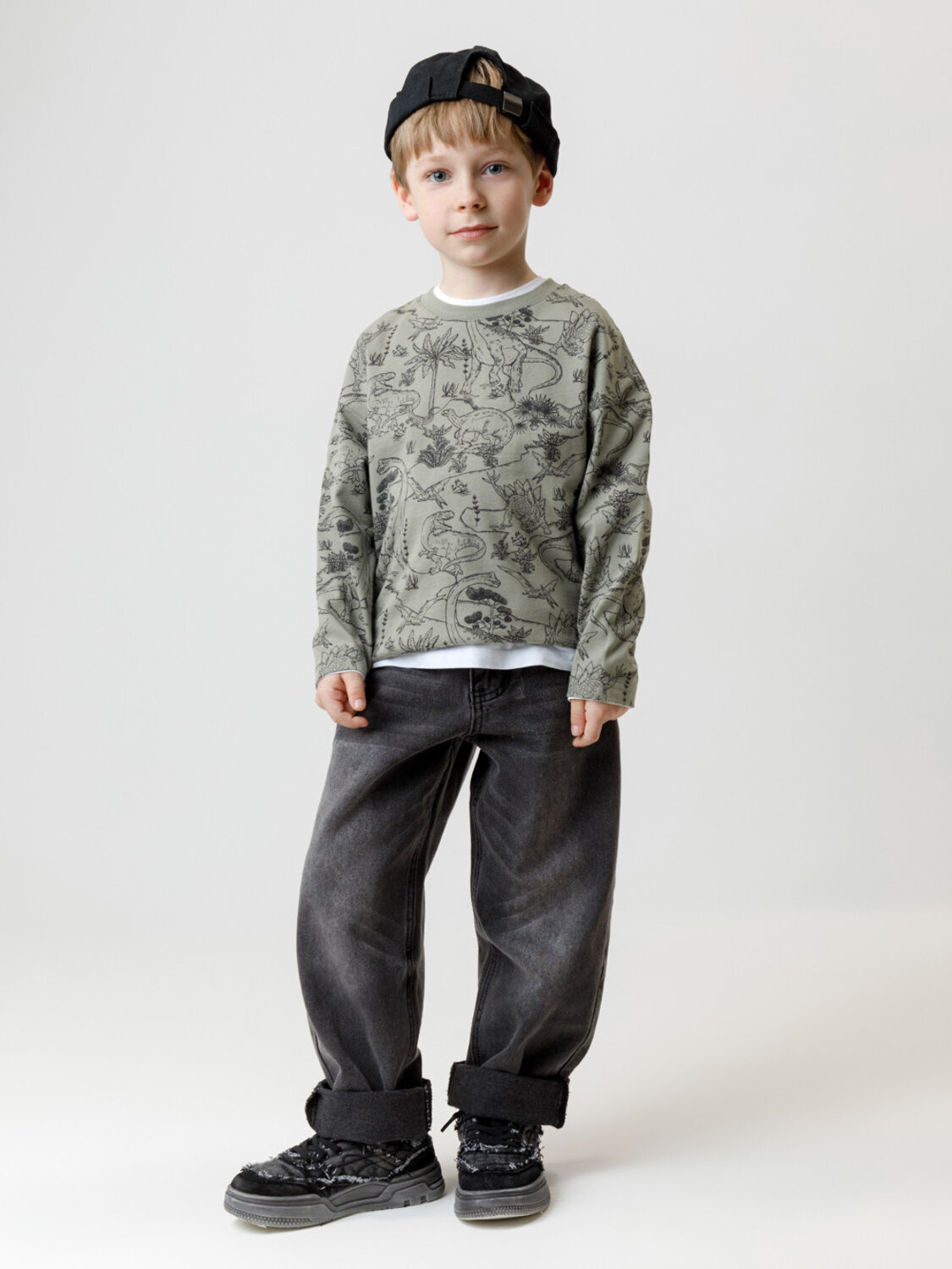 CROCKID Лонгслив 571421 КР 302273 хаки