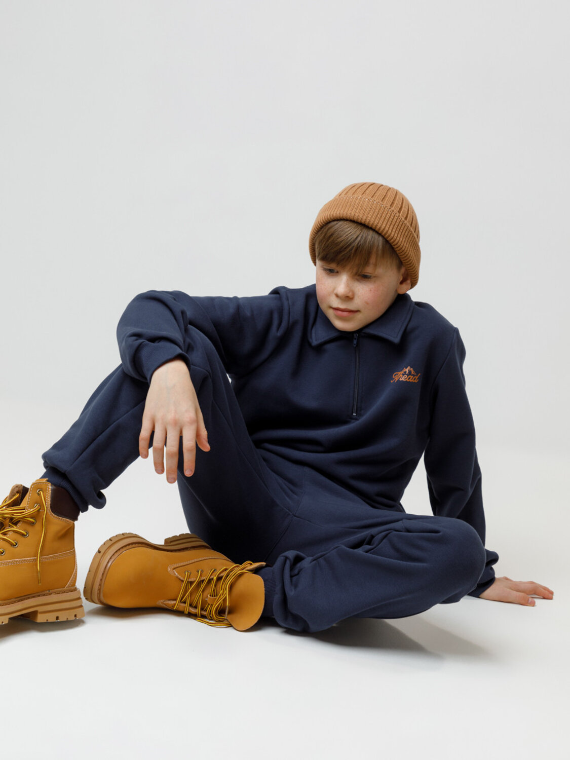 CROCKID Свитшот 571422 КР 302798 темно-синий