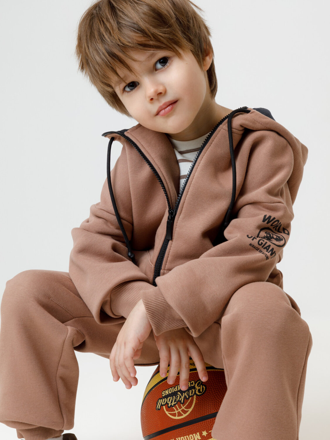 CROCKID Толстовка 571433 КР 302853 кофейный