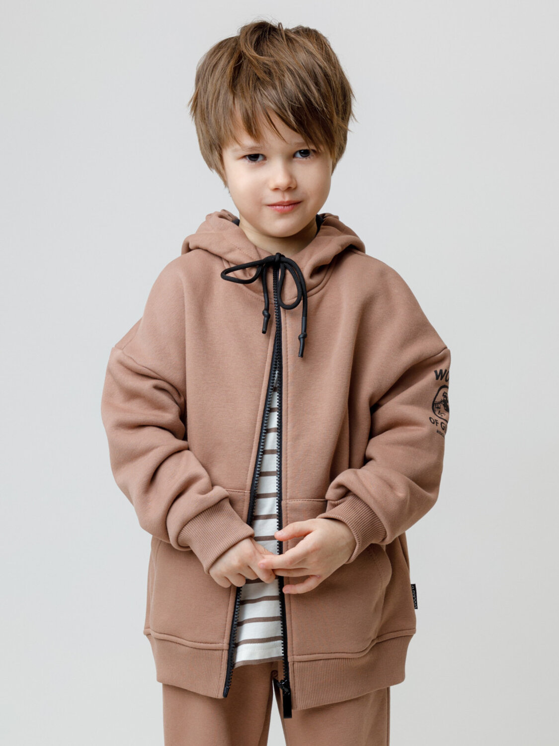 CROCKID Толстовка 571433 КР 302853 кофейный