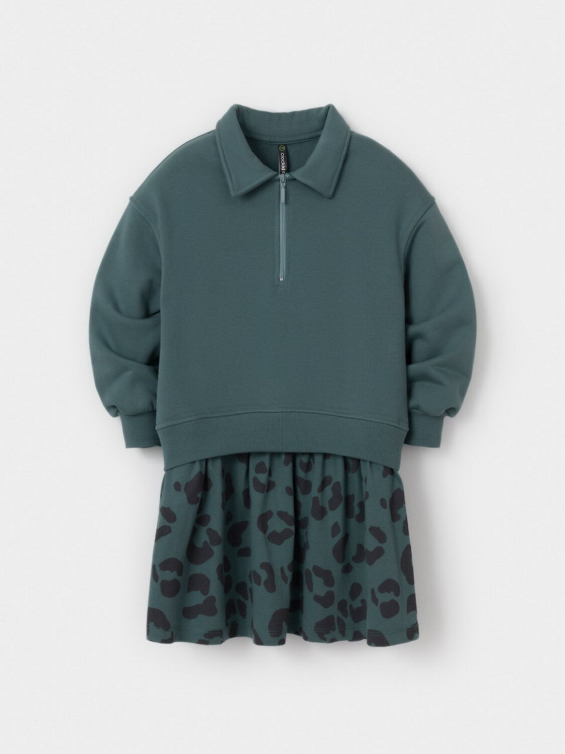 CROCKID Платье 571434 КР 5962 зеленый