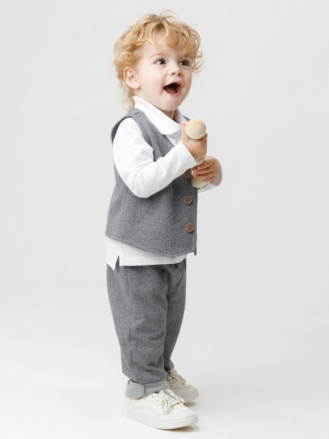 CROCKID Поло 571436 КР 302626 белый