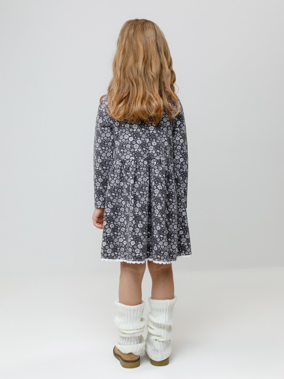 CROCKID Платье 571437 КР 5836 темно-серый