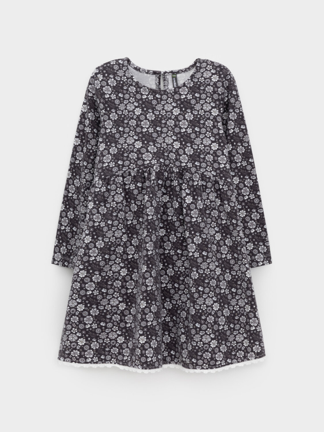 CROCKID Платье 571437 КР 5836 темно-серый