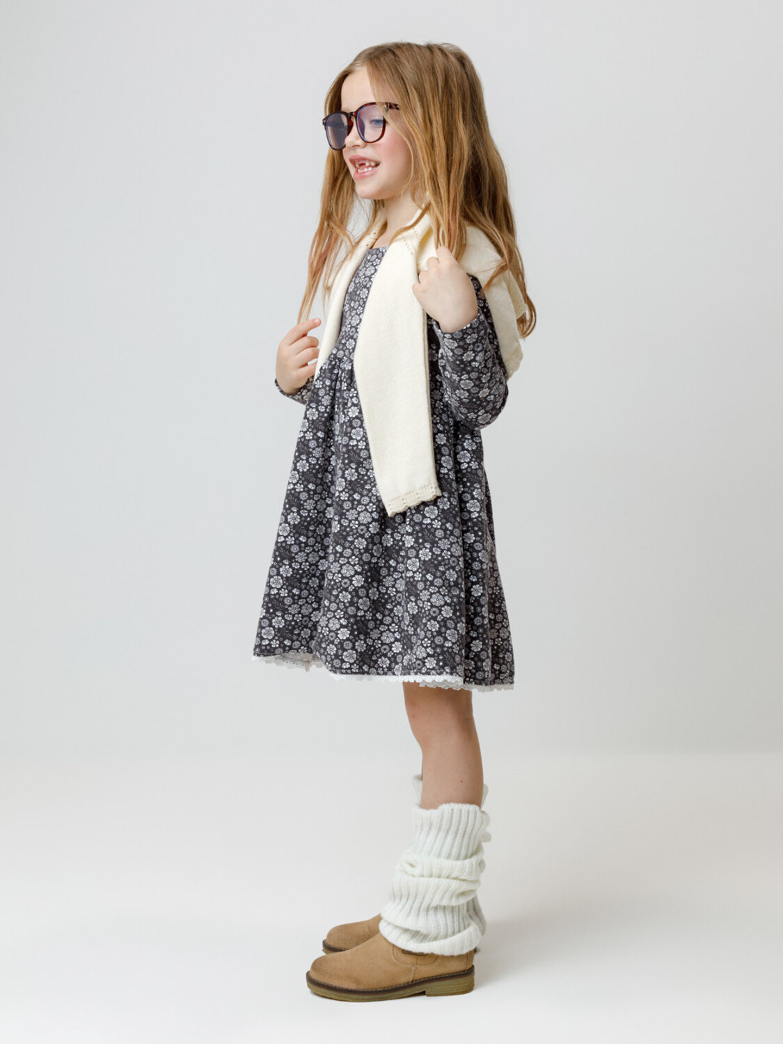 CROCKID Платье 571437 КР 5836 темно-серый