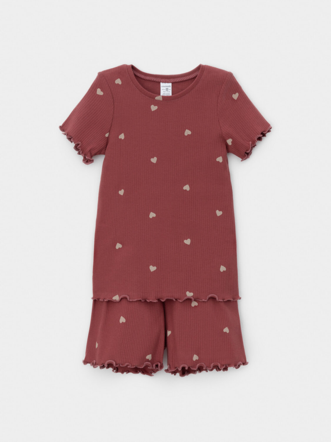 CROCKID Пижама 571444 К 1652 коричневый