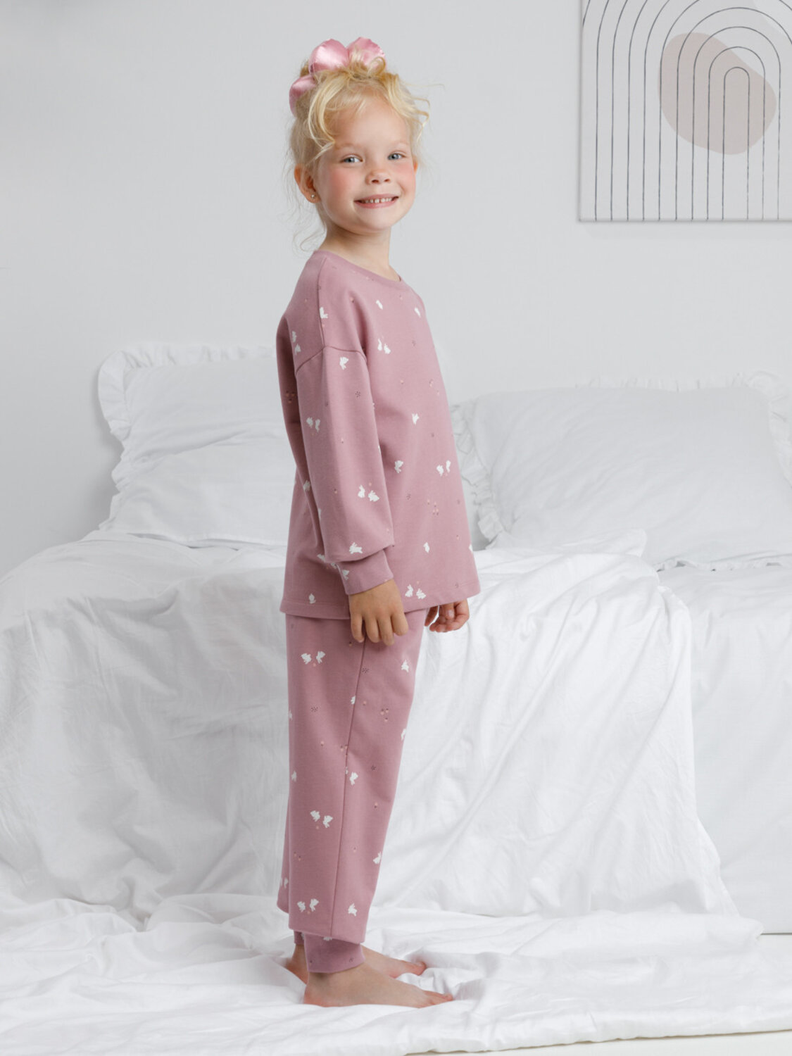 CROCKID Пижама 571445 К 1587 розовый