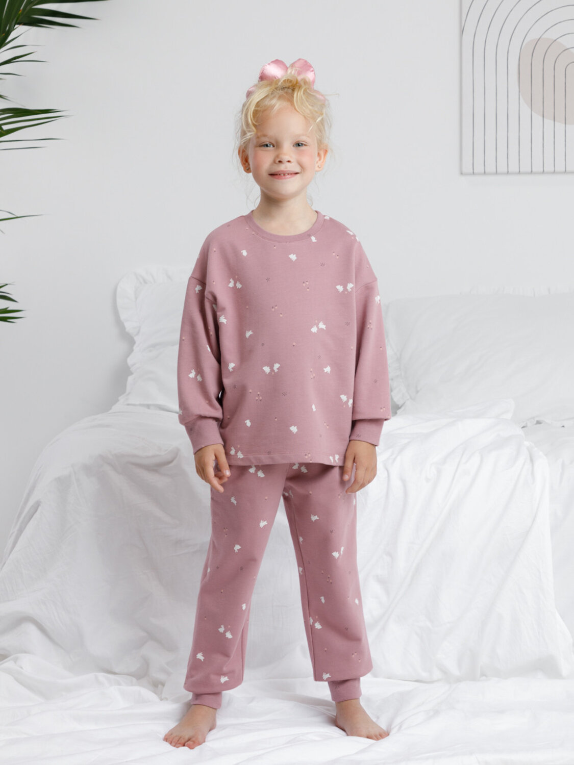 CROCKID Пижама 571445 К 1587 розовый