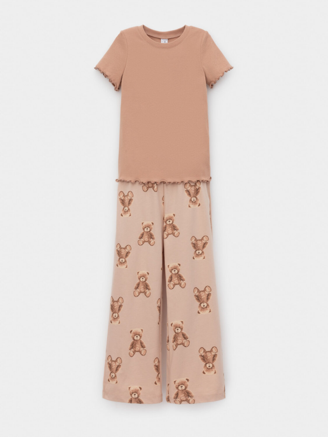 CROCKID Пижама 571450 К 1636 коричневый