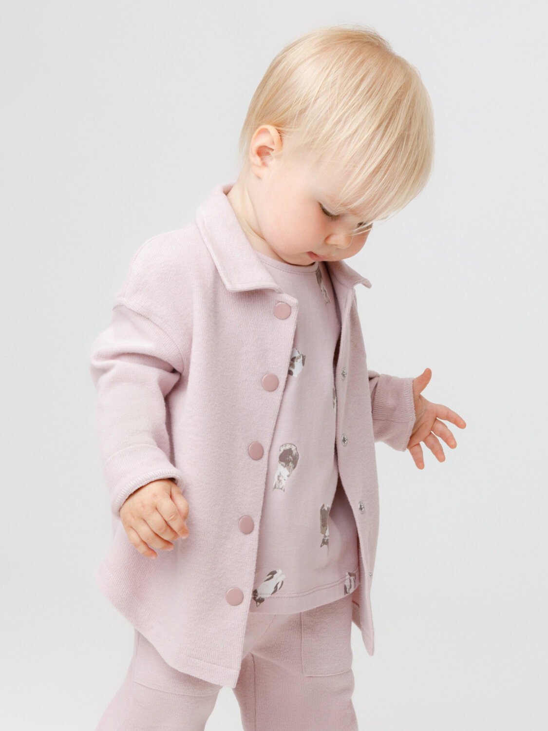 CROCKID Рубашка 571456 КР 302812 розовый