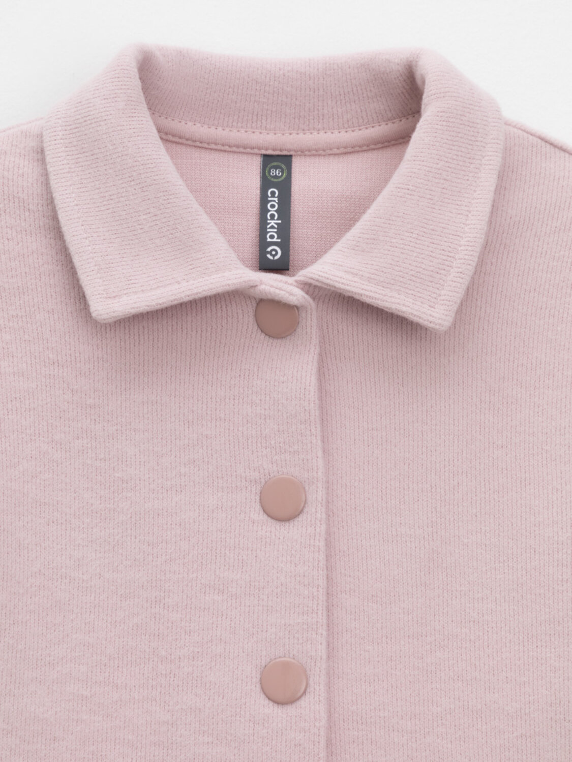 CROCKID Рубашка 571456 КР 302812 розовый