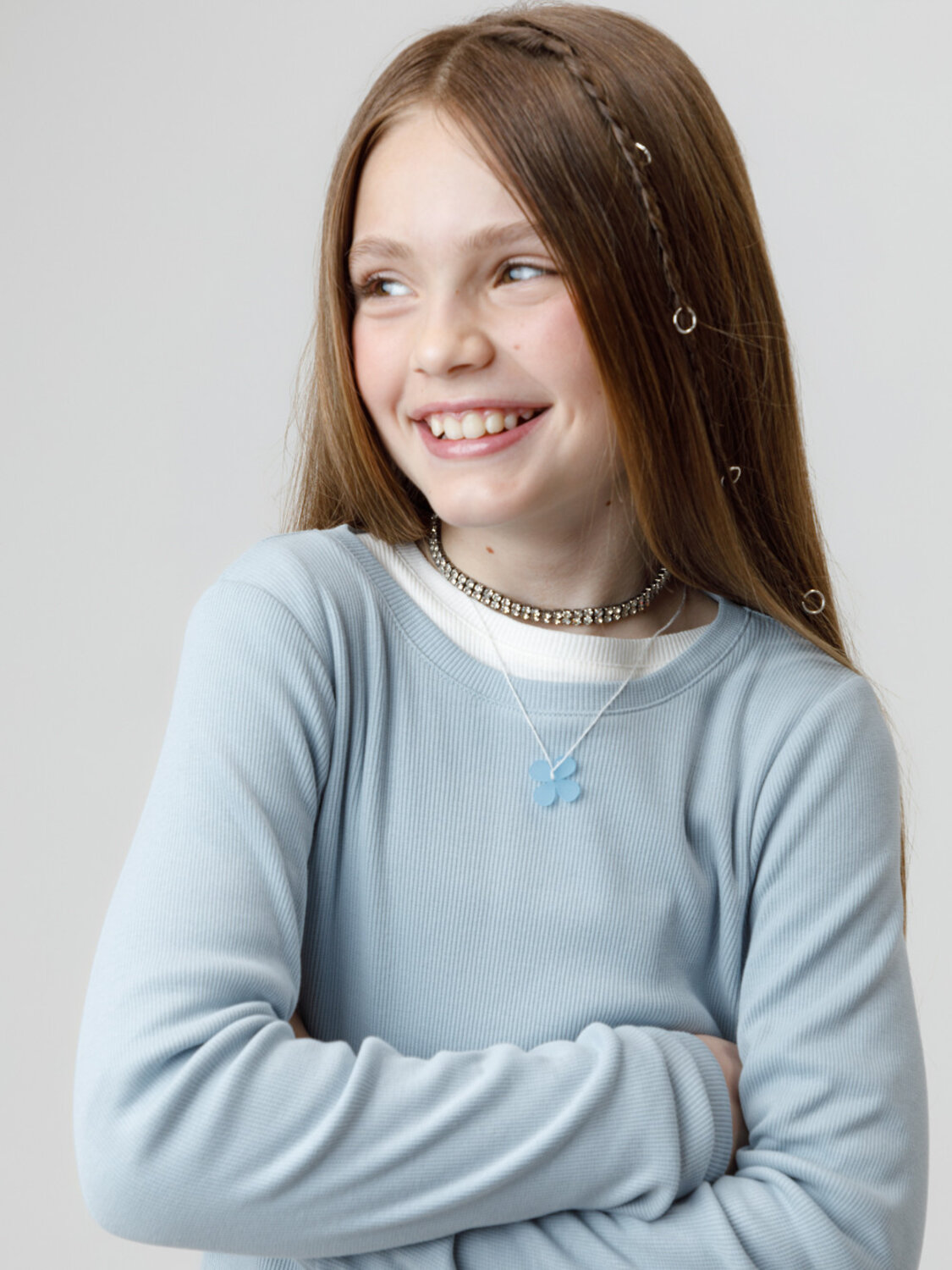 CROCKID Лонгслив 571458 КР 301911 голубой