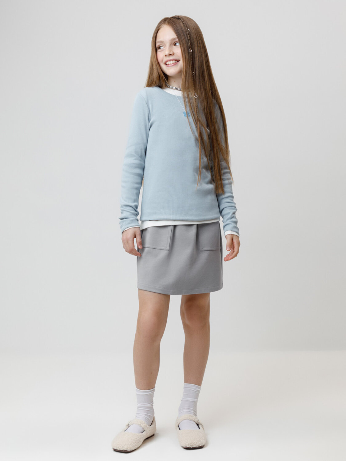 CROCKID Лонгслив 571458 КР 301911 голубой