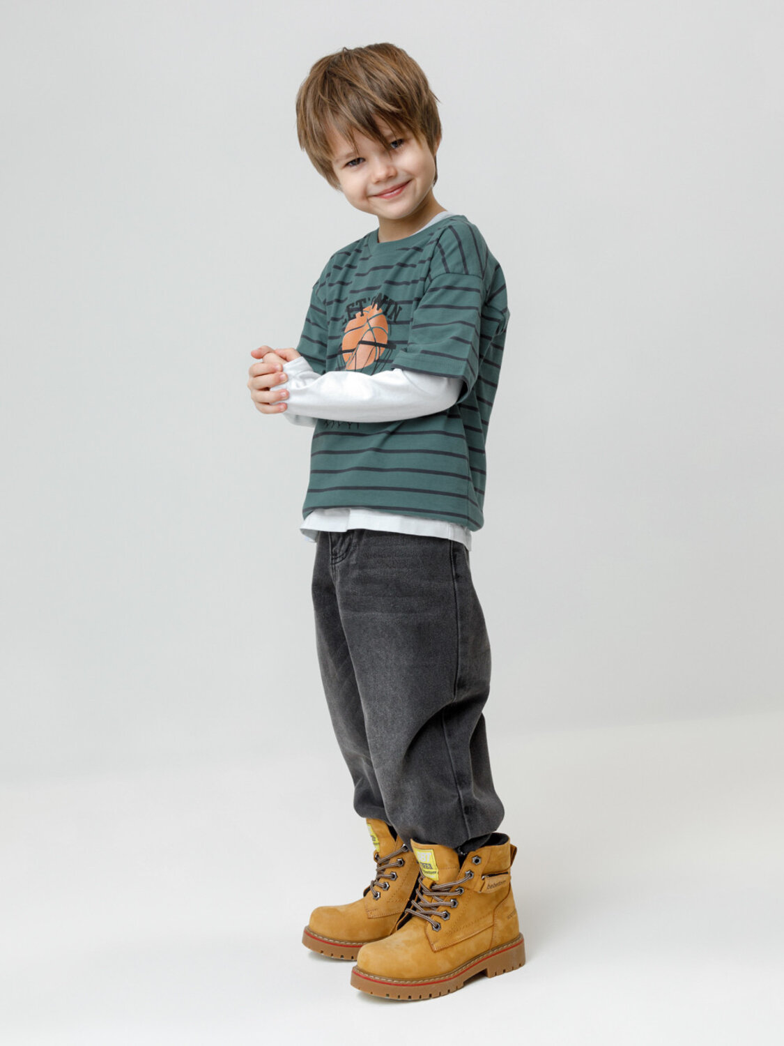 CROCKID Футболка 571470 КР 302800 зеленый