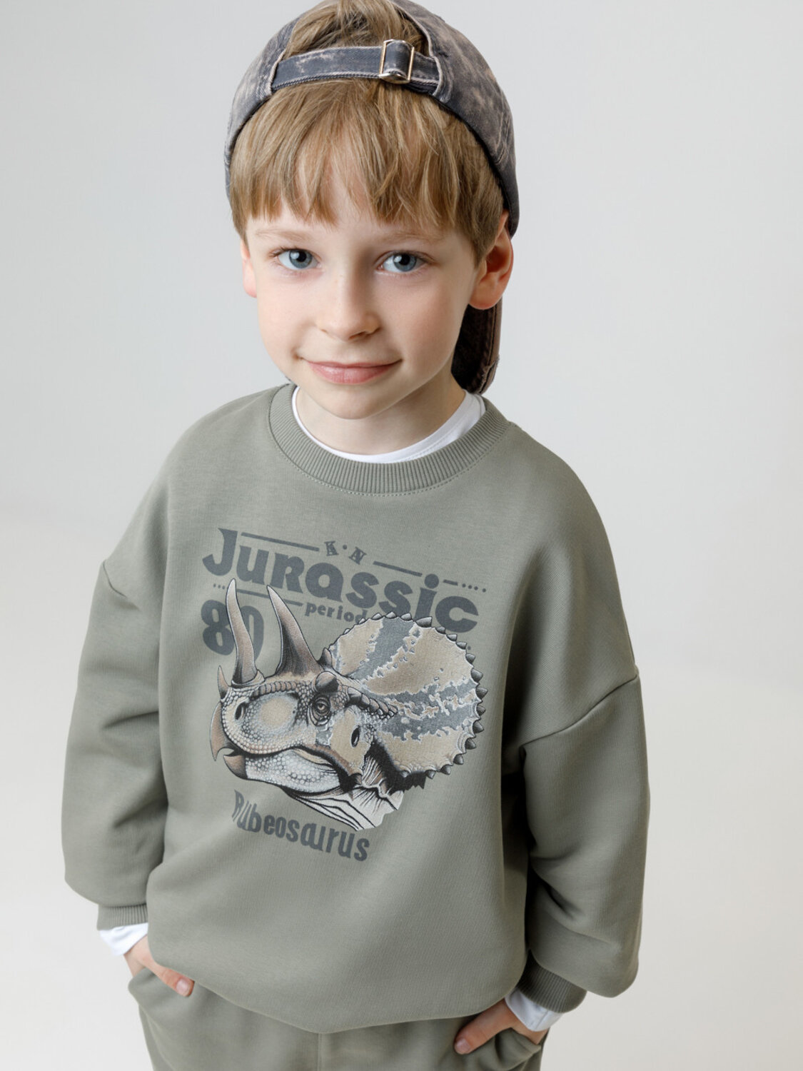 CROCKID Свитшот 571478 КР 302843 хаки