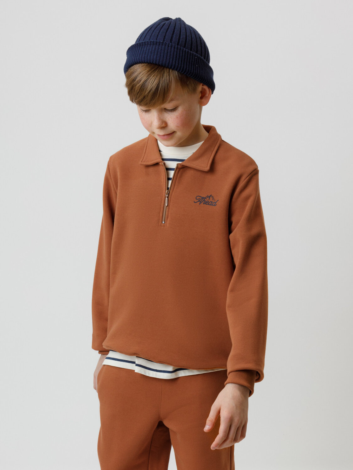 CROCKID Свитшот 571483 КР 302798 коричневый