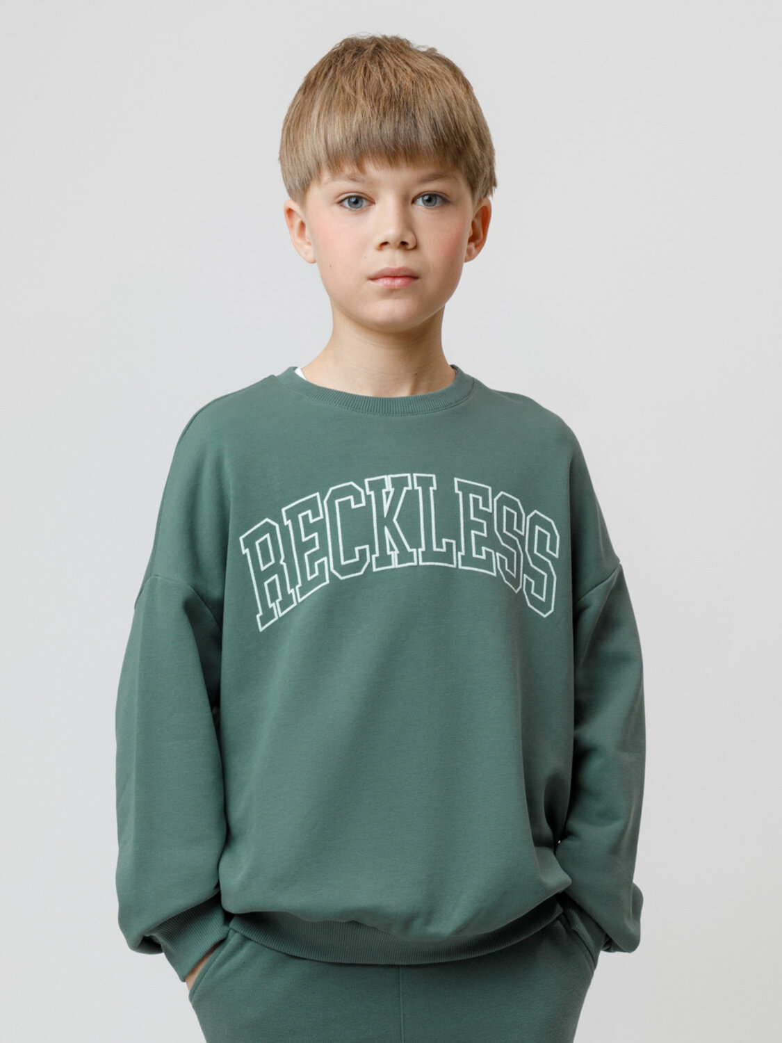 CROCKID Свитшот 571487 КР 302843 зеленый