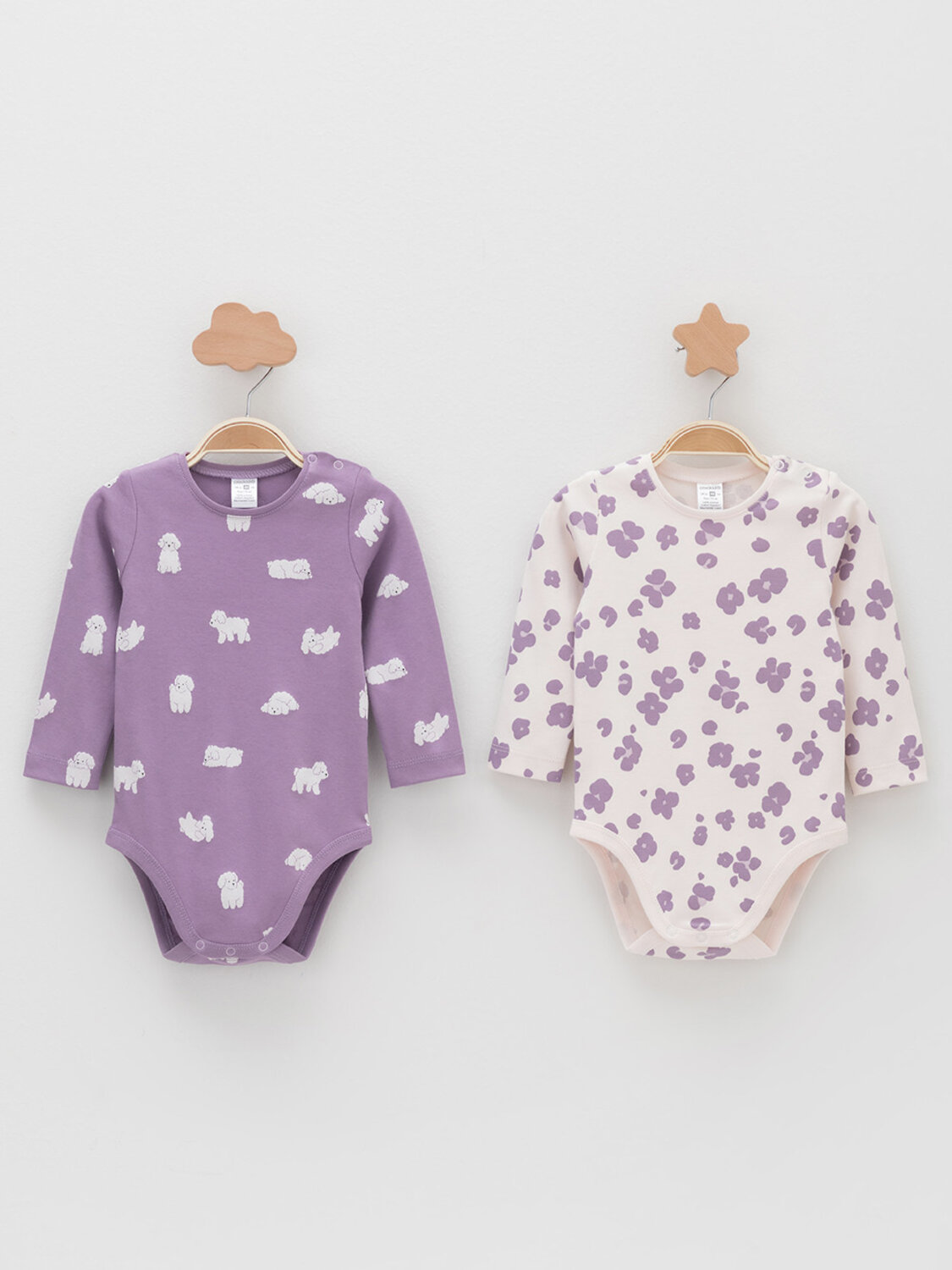 CROCKID Боди 571515 К 6087-2уп фиолетовый