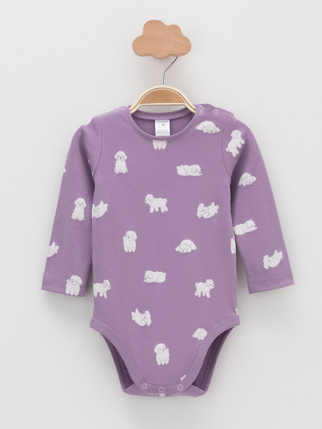 CROCKID Боди 571515 К 6087-2уп фиолетовый