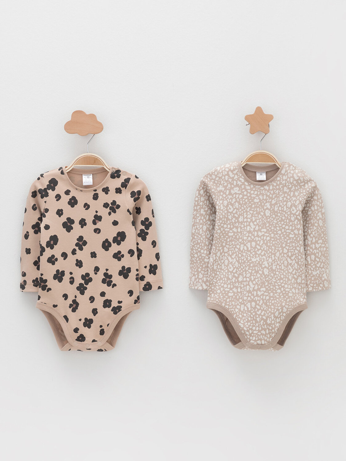 CROCKID Боди 571522 К 6087-2уп бежевый