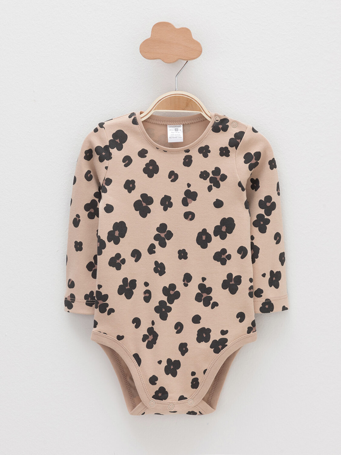 CROCKID Боди 571522 К 6087-2уп бежевый