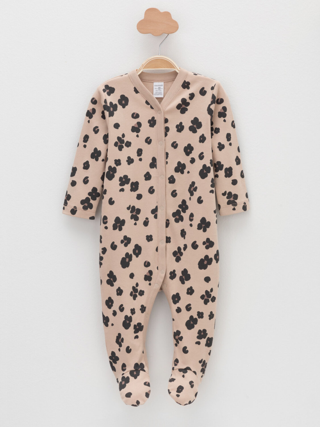 CROCKID Комбинезон 571523 К 6025-2уп бежевый