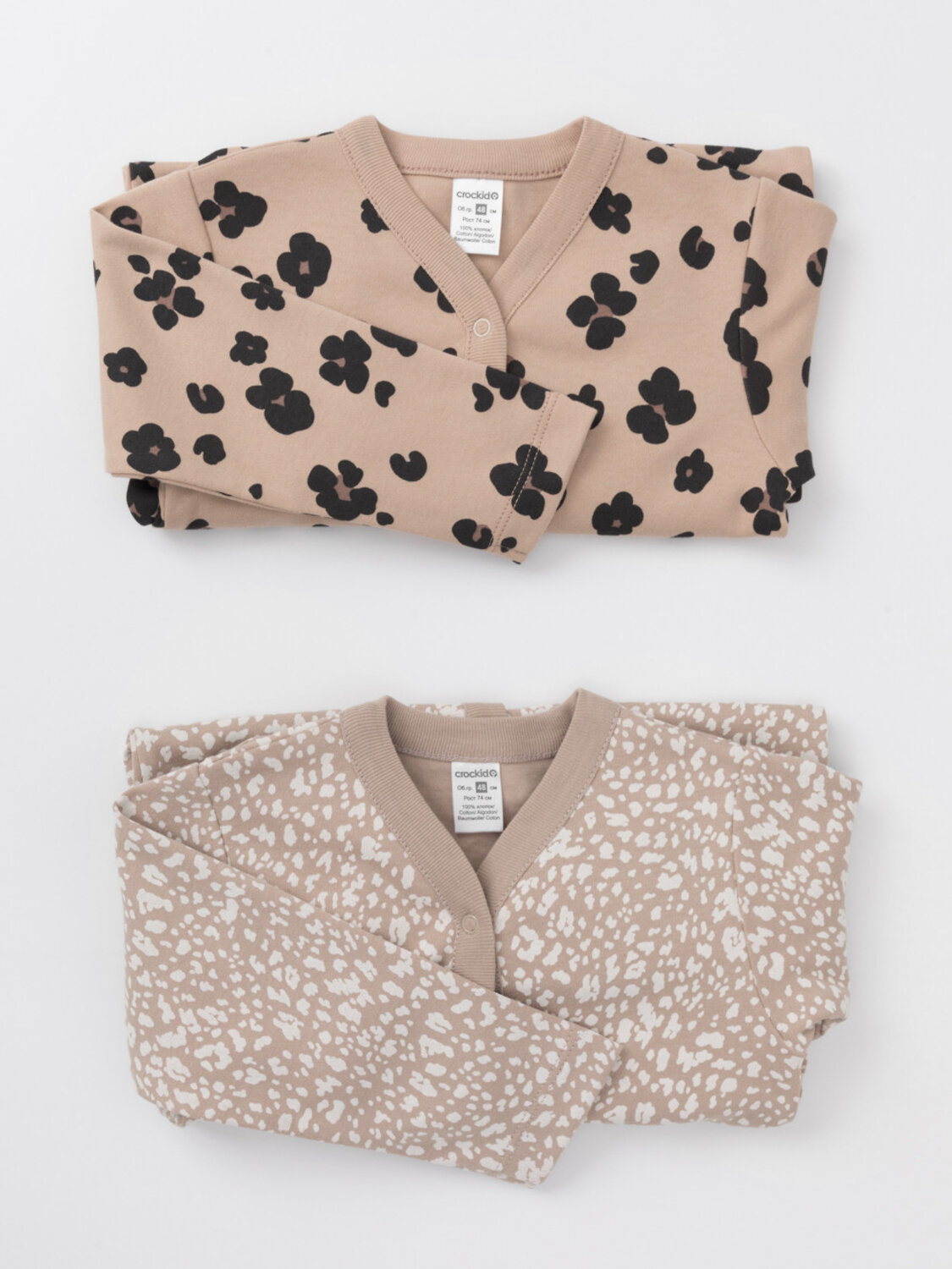 CROCKID Комбинезон 571523 К 6025-2уп бежевый