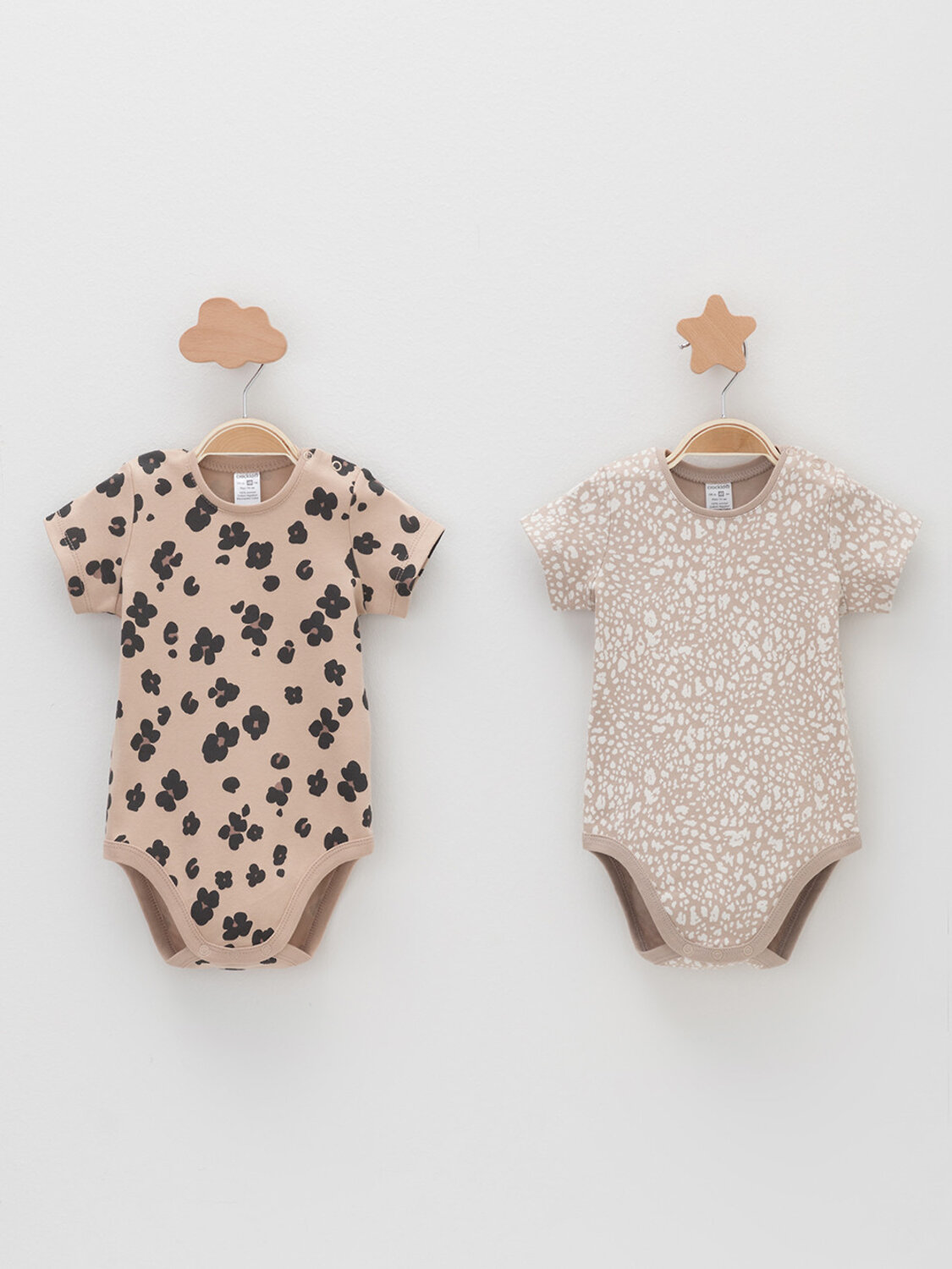 CROCKID Боди 571525 К 6073-2уп бежевый